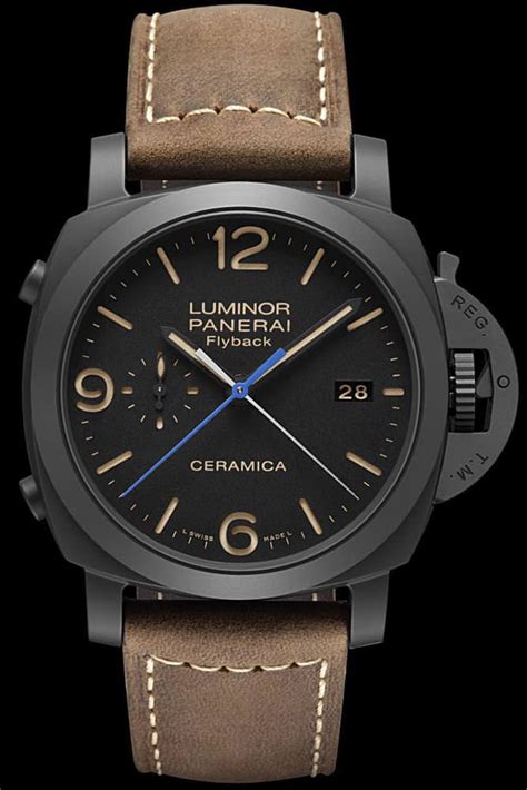 panerai flyback ceramic price|Panerai Luminor 1950 3 Days Chrono Flyback .